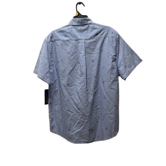 Men's short sleeve Woven Shirt, US Polo, L, Light Blue, NWT - Picture 4 of 5
